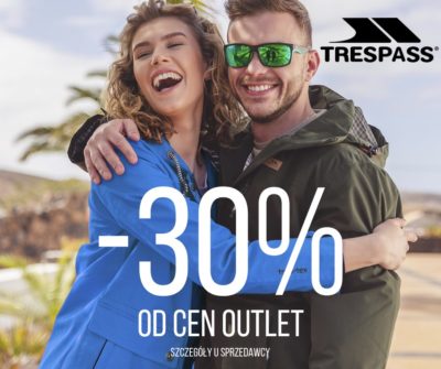 trespass 30 od ceny outlet